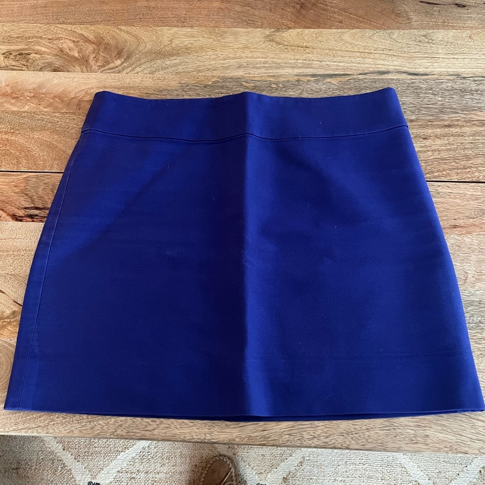 J. Crew Purple Mini Skirt
